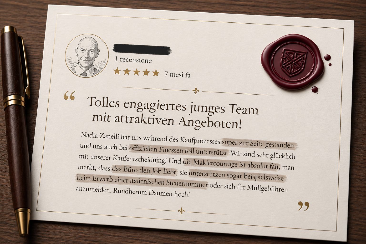 Exclusive Nachbetreeung